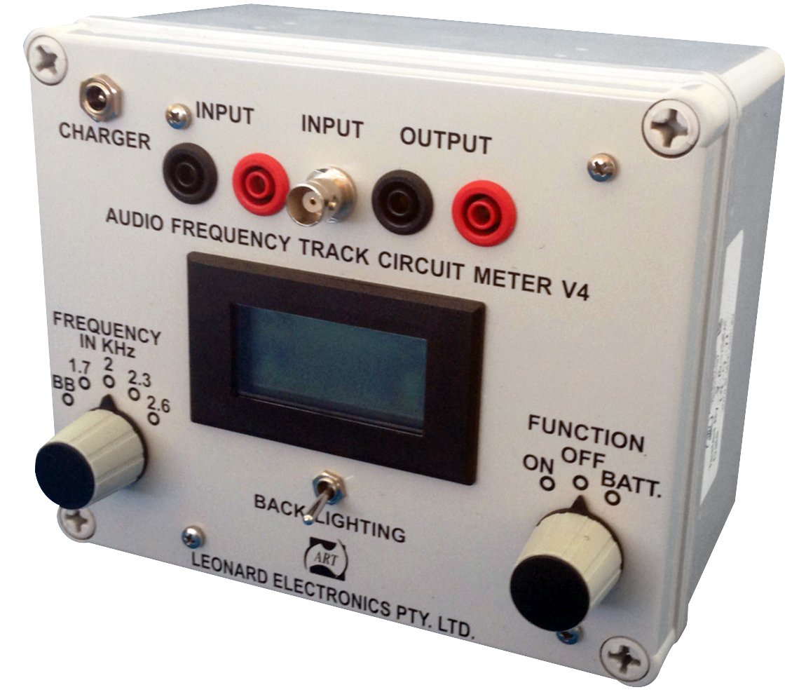 Audio Frequency Track Circuit Meter Australian Rail Technology Pty. Ltd.