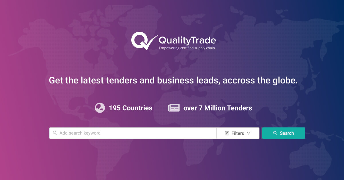 Global Tenders Online Government Tenders E Procurement Tenders